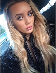 Fryzury Długie Na co dzień Kręcone Rozpuszczone Blond - 2971769