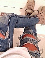Moda Spodnie Jeansy - 2728451