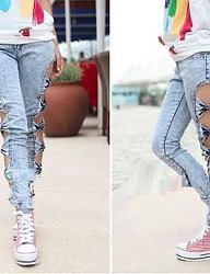 Moda Spodnie Jeansy - 1453956
