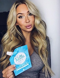 Fryzury Długie Na co dzień Kręcone Rozpuszczone Blond - 3215353