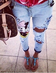 Moda Spodnie Jeansy - 2758735