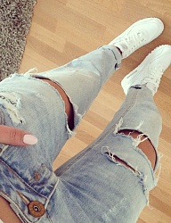 Moda Spodnie Jeansy - 2828261