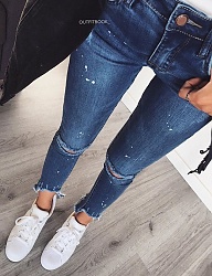 Moda Spodnie Jeansy - 3205280