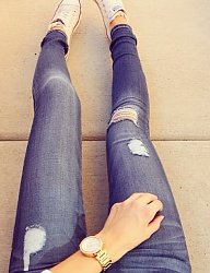 Moda Spodnie Jeansy - 2835651