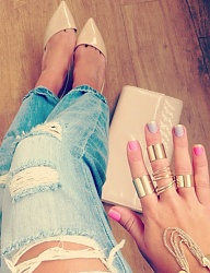 Moda Spodnie Jeansy - 2476799