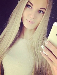 Fryzury Długie Na co dzień Proste Rozpuszczone Blond - 3004584