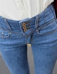 Moda Spodnie Jeansy - 1222593