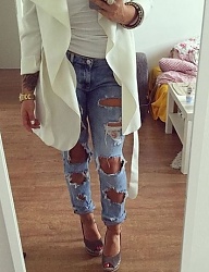Moda Spodnie Jeansy - 3183355