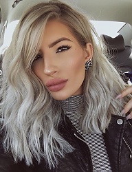 Fryzury Długie Na co dzień Kręcone Rozpuszczone Blond - 3141839