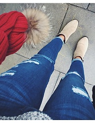 Moda Spodnie Jeansy - 2899393