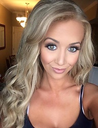 Fryzury Długie Na co dzień Kręcone Rozpuszczone Blond - 3098192