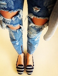 Moda Spodnie Jeansy - 2728997