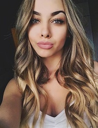 Fryzury Długie Na co dzień Kręcone Rozpuszczone Blond - 3087017