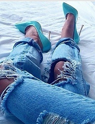 Moda Spodnie Jeansy - 2757917