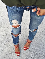 Moda Spodnie Jeansy - 3031758