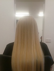 Fryzury Długie Na co dzień Proste Rozpuszczone Blond - 2170405