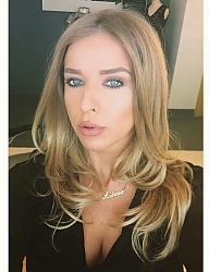 Fryzury Długie Na co dzień Kręcone Rozpuszczone Blond - 2992538