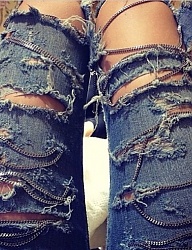 Moda Spodnie Jeansy - 2879839