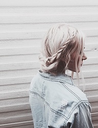 Fryzury Długie Na co dzień Proste Warkocze Blond - 2993815