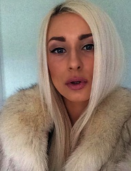 Fryzury Średnie Na co dzień Proste Rozpuszczone Blond - 2981361