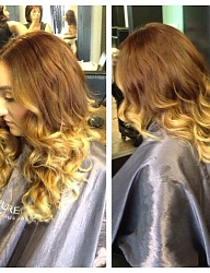 Fryzury Długie Na co dzień Kręcone Rozpuszczone Blond - 2035328