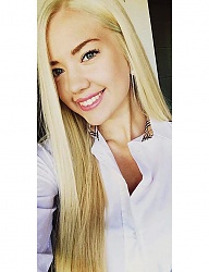 Fryzury Długie Na co dzień Proste Rozpuszczone Blond - 2973394