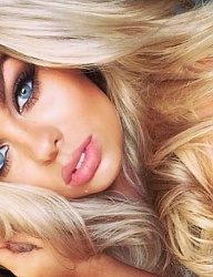 Fryzury Długie Na co dzień Kręcone Rozpuszczone Blond - 3116028