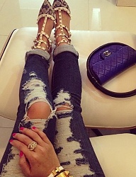Moda Spodnie Jeansy - 1935549