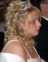 Fryzury Średnie Ślubne - 11364