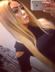 Fryzury Długie Na co dzień Proste Rozpuszczone Blond - 2990399
