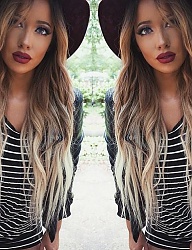 Fryzury Długie Na co dzień Kręcone Rozpuszczone Blond - 3083724