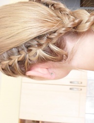 Fryzury Długie Na co dzień Proste Rozpuszczone Blond - 1168033