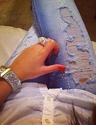 Moda Spodnie Jeansy - 1797931