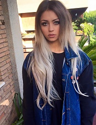 Fryzury Długie Na co dzień Proste Rozpuszczone Blond - 2995678