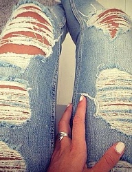 Moda Spodnie Jeansy - 1630800