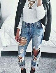 Moda Spodnie Jeansy - 3220855