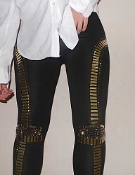 Moda Spodnie Materiałowe - 2559479