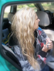 Fryzury Długie Na co dzień Kręcone Rozpuszczone Blond - 1187840