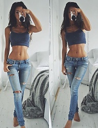 Moda Spodnie Jeansy - 3065755