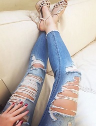 Moda Spodnie Jeansy - 3058488