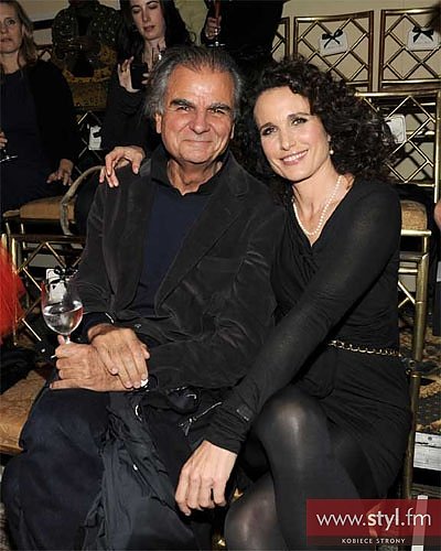 Patrick Demarchelier and Andie MacDowell
 /Foto: Billy Farrell Agency