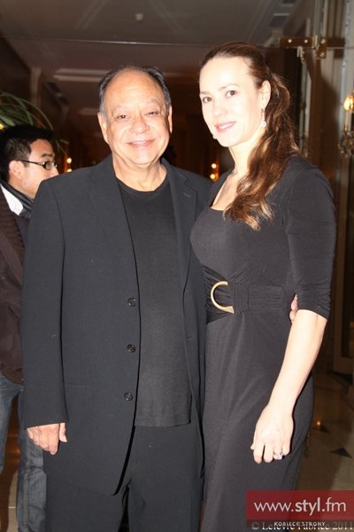 Cheech Marin z żoną Natasha Marin  