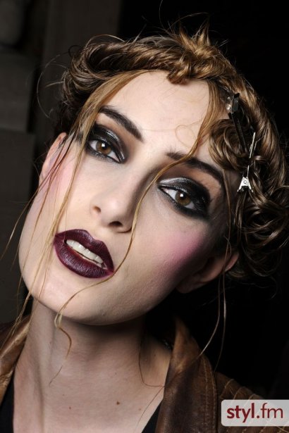 Makijaż na pokazie John Galliano