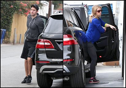 John Krasinski i Emily Blunt - Mercedes Benz ML 350