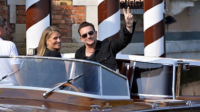 Bono z żoną Ali Hewson