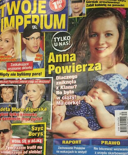 Anna Powierza urodziła dziewczynkę o imieniu Helena 