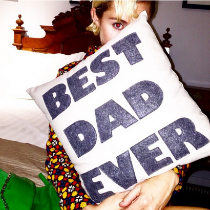 Miley i jej prezent dla taty 