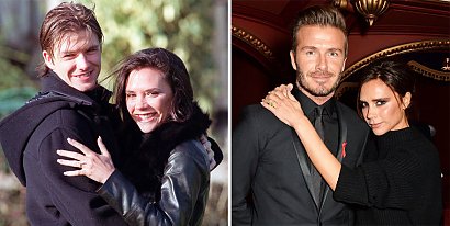 Victoria Beckham i David Beckham - 20 lat razem