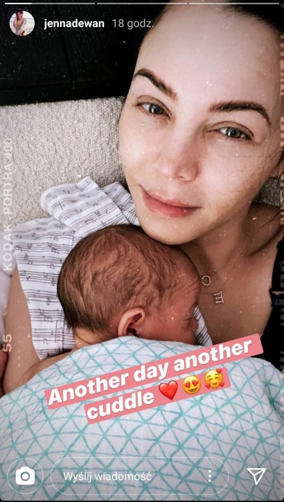 Jenna Dewan 12 dni po porodzie - zmęczona, bez makijażu, ale szczęśliwa!