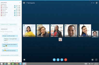 SKYPE - 
To chyba jedna z najpopularniejszych aplikacji, która umożliwia wideo rozmowy z bliskimi. Chociaż w ostatnim czasie jest trochę zapomniana i mało osób wie, że niedawno Skype wprowadził możliwość grupowych wideokonferencji z maksymalną liczbą osób, aż do 50 użytkowników!